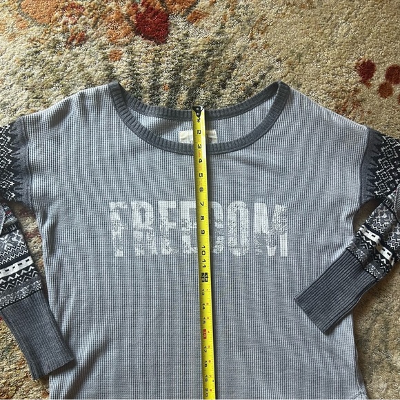 FREE PEOPLE We The Free Freedom Thermal Top, Size Medium - Picture 7 of 7